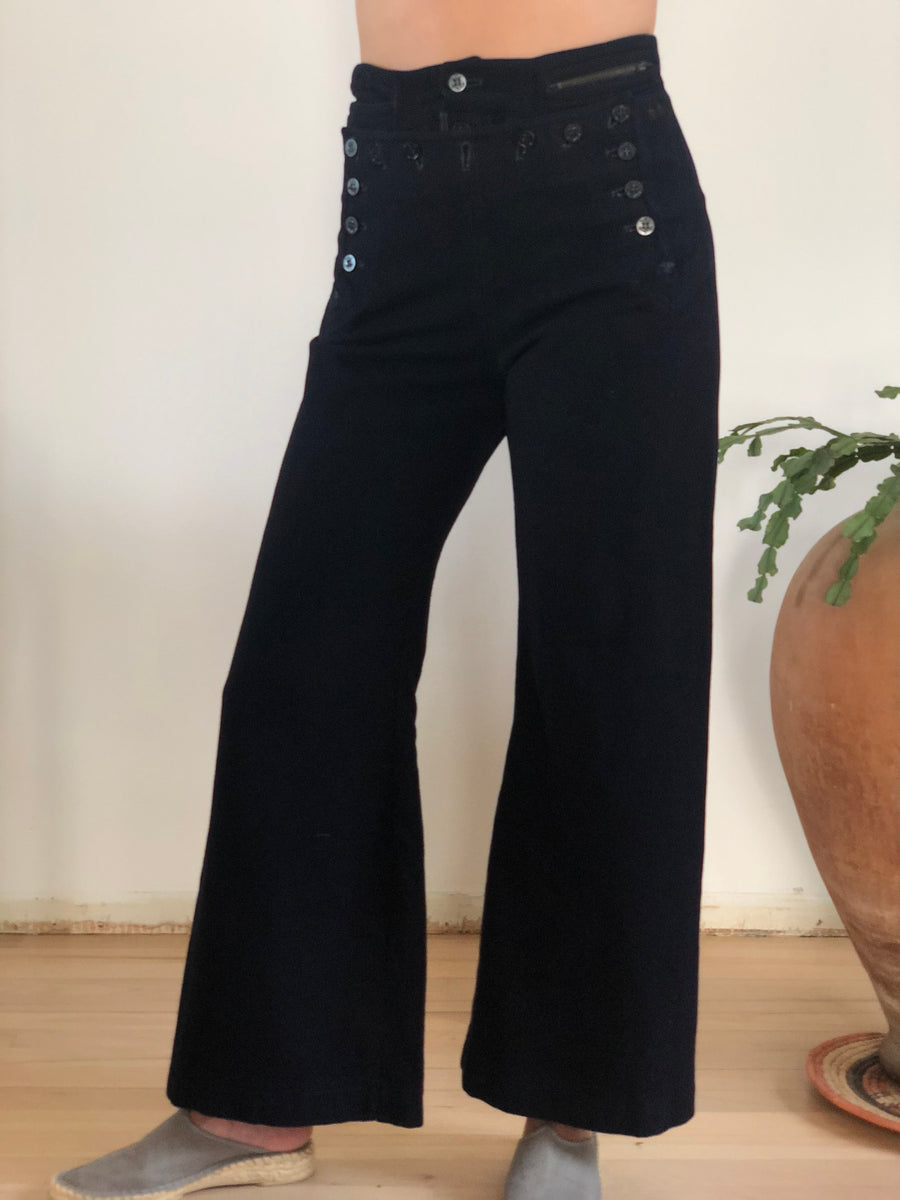 40’s USN Sailor Wide Sillhouette Pants image_51c5ac7f-19cf-4526-819f-
