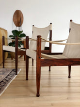 Rosewood Safari chairs