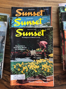 60’s | 70’s sunset magazines