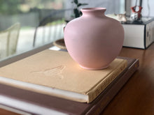 blush ceramic vase