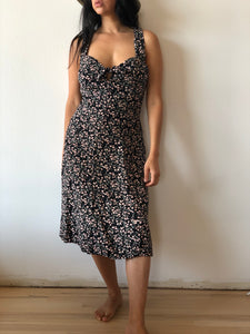 summer print dress