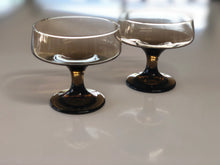 Vintage Noritake amber glassware